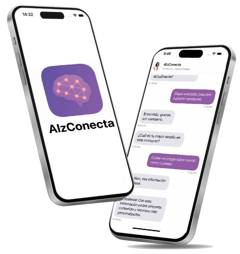 AlzConecta App Interface